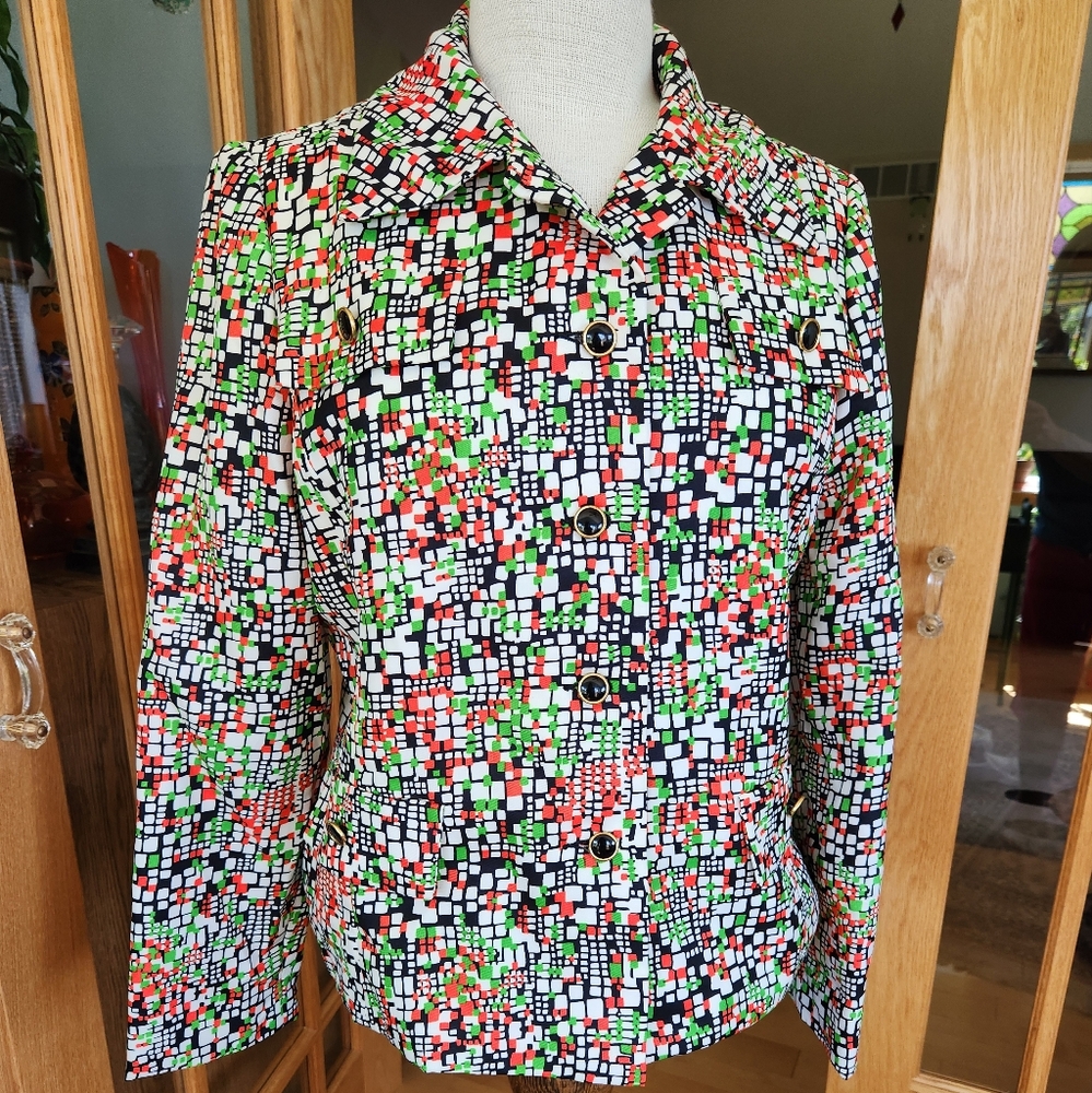 Colorful Vintage ILGWU Blazer